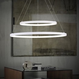 Hanglamp Modern Design Hoge Kwaliteit Twee Ringen