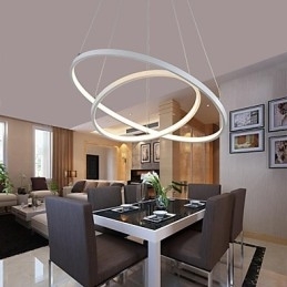 Hanglamp Modern Design Hoge Kwaliteit Twee Ringen
