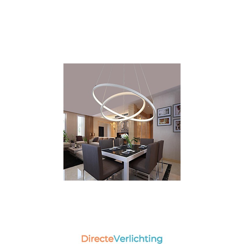 Hanglamp Modern Design Hoge Kwaliteit Twee Ringen