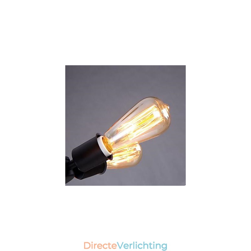 Amerikaanse Country Industrial Wind Zeskops Reuzenrad Hanglamp