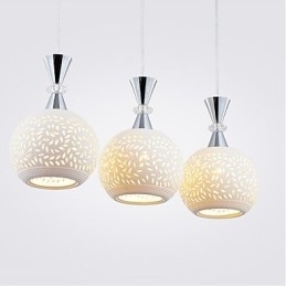 3-koppige hanglamp modern eigentijds metaal