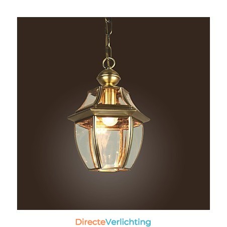 Traditionele klassieke lantaarn mini-stijl gegalvaniseerde hanglamp Traditionele klassieke lantaarn mini-stijl gegalvaniseerde hanglamp