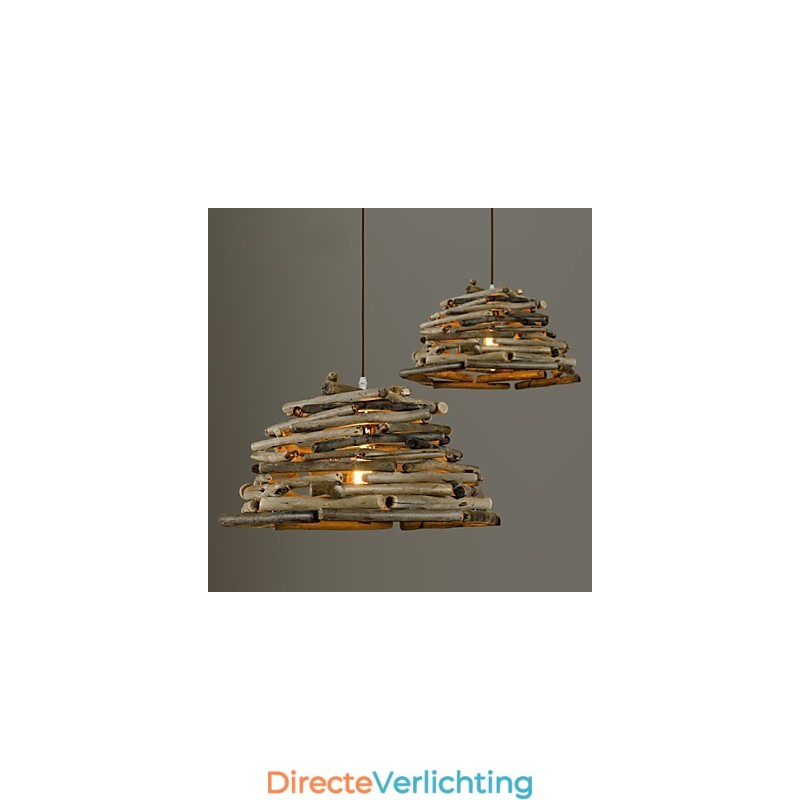 Retro Klassieke Houten Plafondlampen Eenvoudige Hanglampen Café Hanglamp