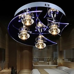Kroonluchter Modern Kristal Woonkamer 4 Lampen