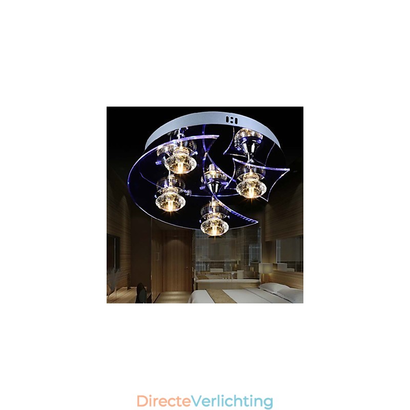 Kroonluchter Modern Kristal Woonkamer 4 Lampen