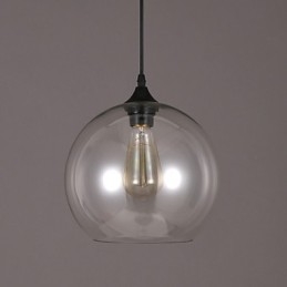 Amerikaanse creatieve Noordse gecontracteerde landelijke glazen bol enkele kop hanglamp Lanp
