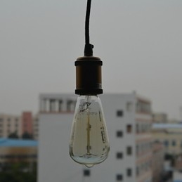 Landelijke schilderij metalen hanglamp