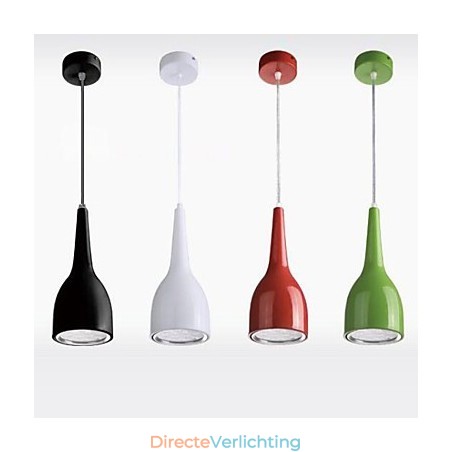 Moderne, eigentijdse metalen hanglamp met wereldbolschildering Moderne, eigentijdse metalen hanglamp met wereldbolschildering