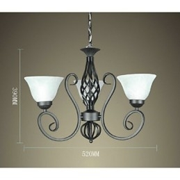 Jane De kroonluchter is gecontracteerd smeedijzer creatieve Europese stijl decoratieve verlichting lampen