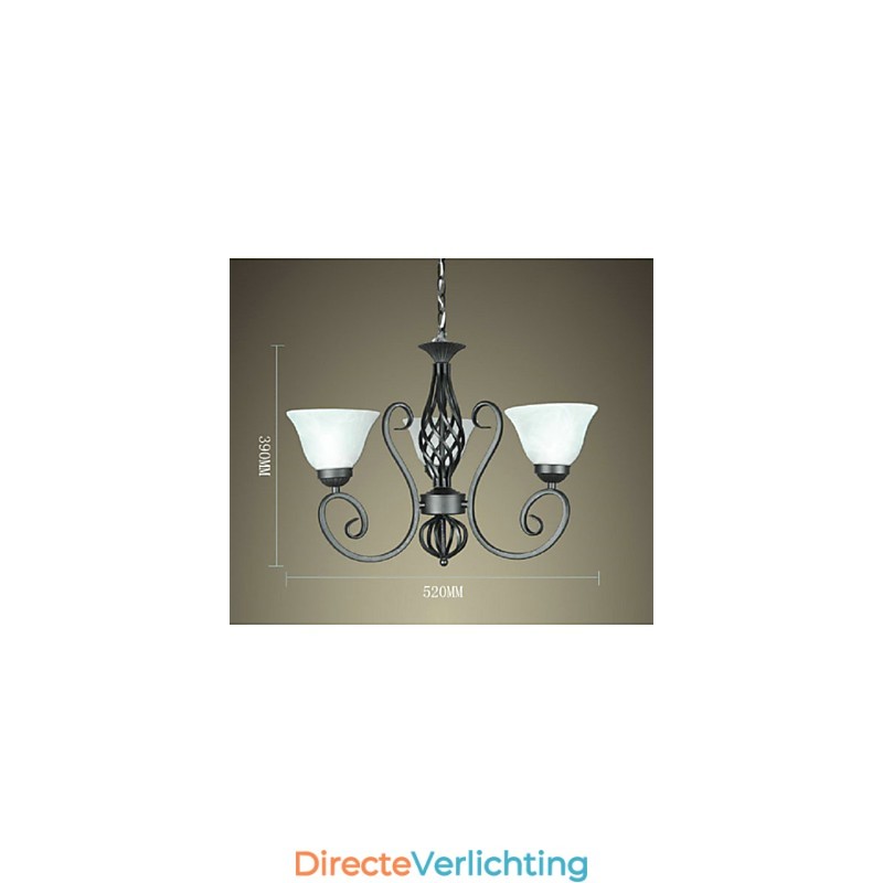 Jane De kroonluchter is gecontracteerd smeedijzer creatieve Europese stijl decoratieve verlichting lampen