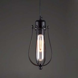 Kleine kooien hanglamp Edison maaltijden hanglamp van het herstellen van nt manieren licht Kroonluchter café
