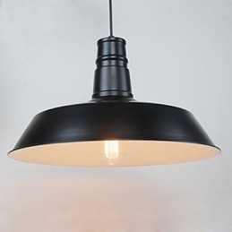 Loft Stijl Herstel Oude Manieren Kunststudio Industriële Enkele Kop Hanglamp