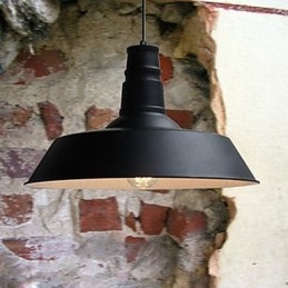 Loft Stijl Herstel Oude Manieren Kunststudio Industriële Enkele Kop Hanglamp