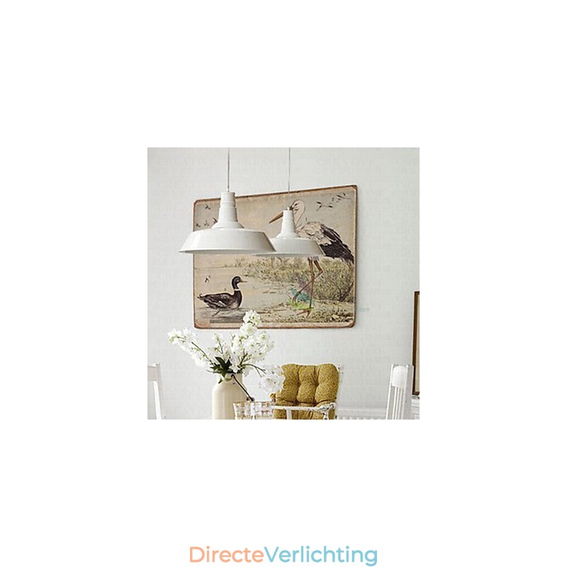 Loft Stijl Herstel Oude Manieren Kunststudio Industriële Enkele Kop Hanglamp