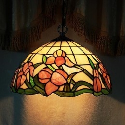 Kom Mini Stijl Bronzen Hanglamp
