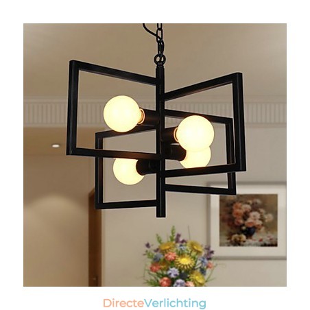 Vintage Land Schilderij Metalen Hanglamp Garage Vintage Land Schilderij Metalen Hanglamp Garage