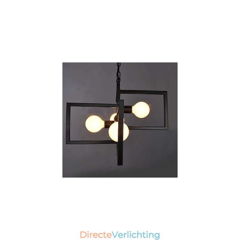 Vintage Land Schilderij Metalen Hanglamp Garage
