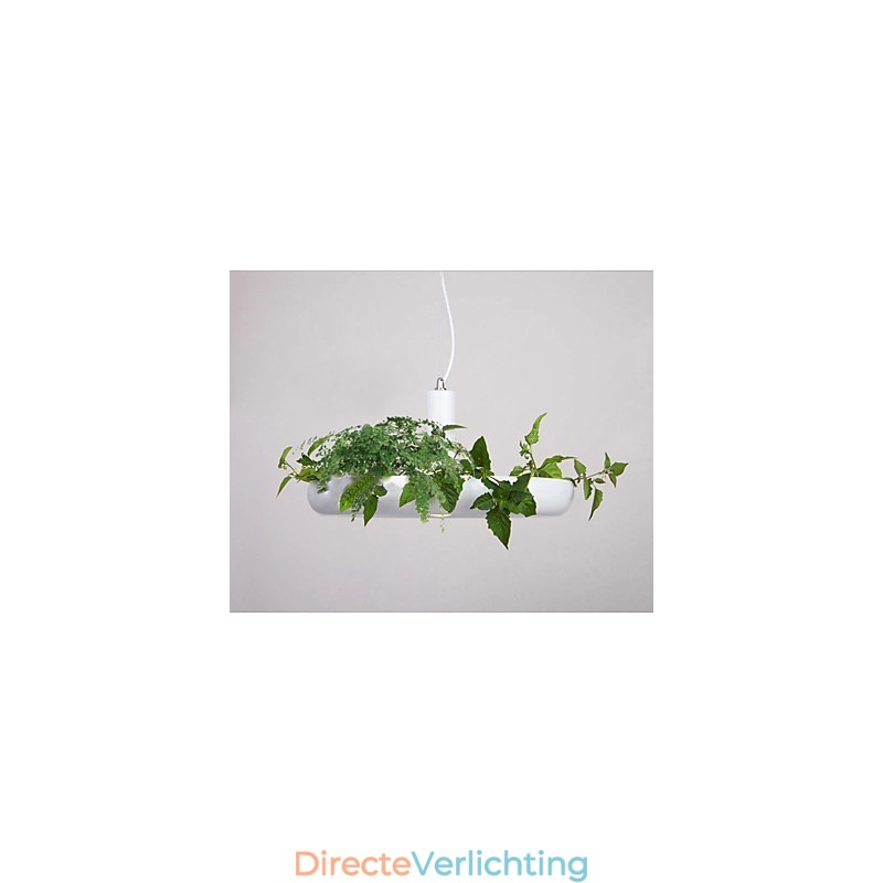 Puur witte moderne, eigentijdse decoratieve design hanglampfamilie