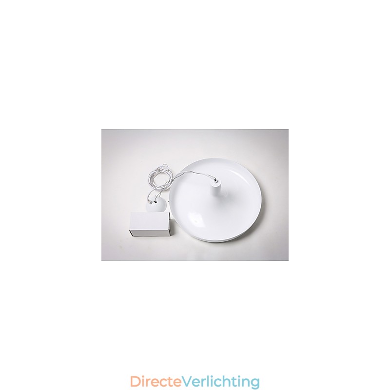 Puur witte moderne, eigentijdse decoratieve design hanglampfamilie