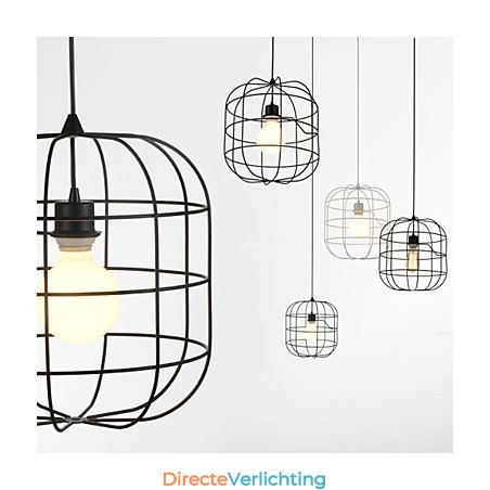 Mini Artistieke Vogelkooi Hanglamp 1 Licht Moderne Eenvoudige Afwerking Zwart Wit Metaal Koolstofstaal Hanglamp Mini Artistieke Vogelkooi Hanglamp 1 Licht Moderne Eenvoudige Afwerking Zwart Wit Metaal Koolstofstaal Hanglamp