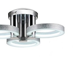 Kroonluchter Modern Zilver 3 Lampen