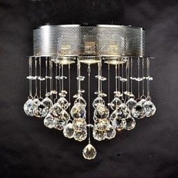 Traditionele klassieke kristalchroom metalen inbouw