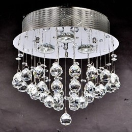 Traditionele klassieke kristalchroom metalen inbouw