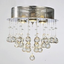 Traditionele klassieke kristalchroom metalen inbouw