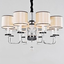 Moderne eigentijdse kristallen chromen metalen kroonluchter
