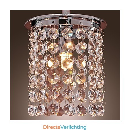 Moderne eigentijdse kristallen mini-stijl gegalvaniseerde hanglamp Moderne eigentijdse kristallen mini-stijl gegalvaniseerde hanglamp