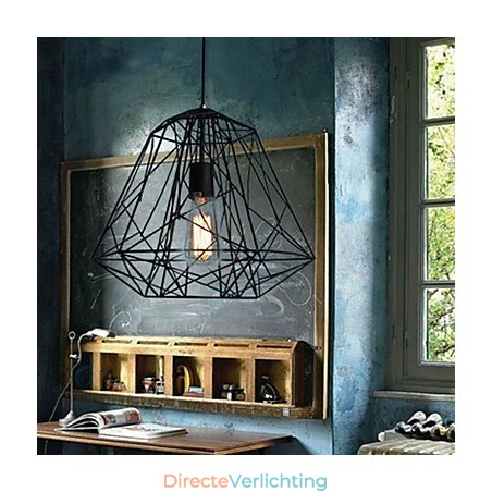 Vintage Retro Schilderij Metalen Hanglamp Garage Vintage Retro Schilderij Metalen Hanglamp Garage