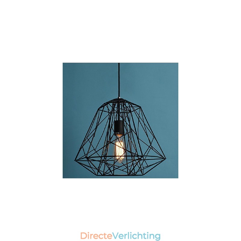 Vintage Retro Schilderij Metalen Hanglamp Garage