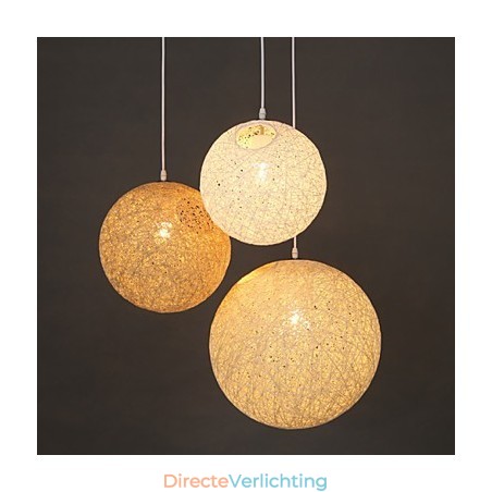 Hedendaagse en gecontracteerde bolvormige Cany Art Lamp Hennepbal Hanglamp Licht Hedendaagse en gecontracteerde bolvormige Cany Art Lamp Hennepbal Hanglamp Licht