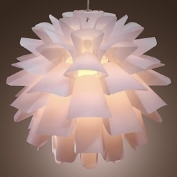 Moderne, eigentijdse retro schilderij hanglamp met wereldbol