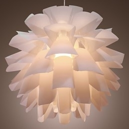 Moderne, eigentijdse retro schilderij hanglamp met wereldbol