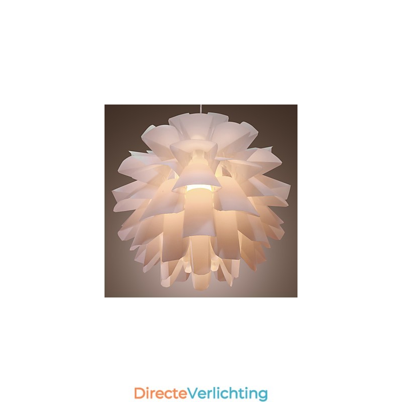 Moderne, eigentijdse retro schilderij hanglamp met wereldbol