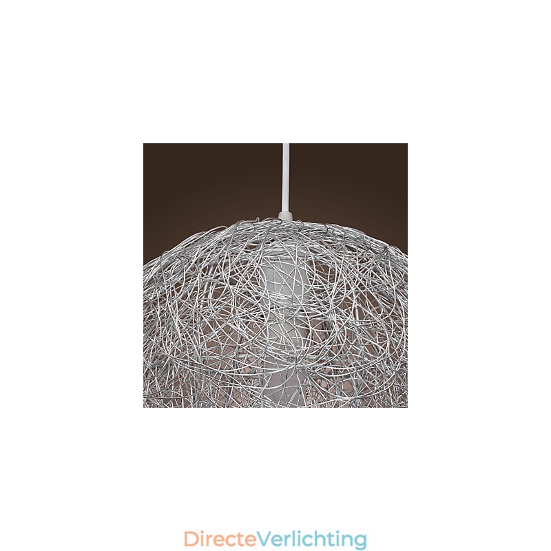 Moderne, eigentijdse Globe Mini-stijl Chromen hanglamp