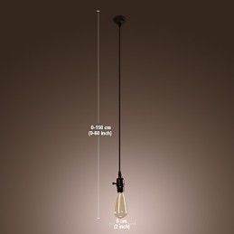 Traditionele klassieke vintage mini-stijl hanglamp