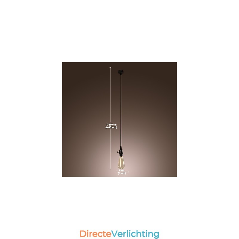 Traditionele klassieke vintage mini-stijl hanglamp