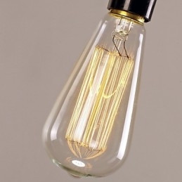 Traditionele klassieke vintage mini-stijl hanglamp