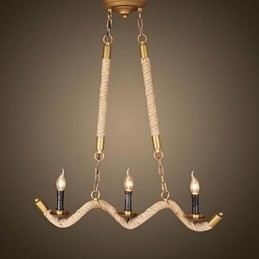 Traditionele klassieke rustieke lodge vintage retro landelijke antieke messing metalen hanglamp