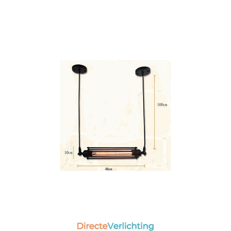 Loft Retro Kroonluchter Hanglamp Klassieke Vintage Lamp Landelijk Metalen Licht