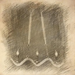 Traditionele klassieke rustieke lodge vintage retro landelijke antieke messing metalen hanglamp