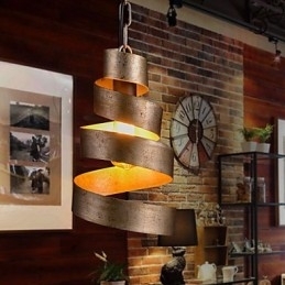 Retro ijzeren lamp moderne minimalistische industriële stijl kroonluchter