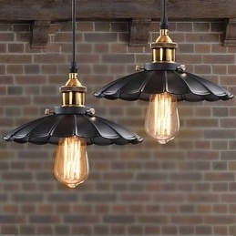 Retro klassieke Europese stijl hanglamp metalen kunst hanglamp
