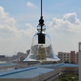 Traditionele klassieke vintage kom mini-stijl hanglamp