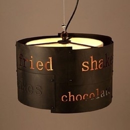 LOFT Moderne Mode Nordic Kunst Creatieve Stoffen Hanglamp Café Lamp Hanglamp Dia 35cm