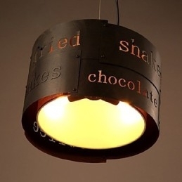 LOFT Moderne Mode Nordic Kunst Creatieve Stoffen Hanglamp Café Lamp Hanglamp Dia 35cm