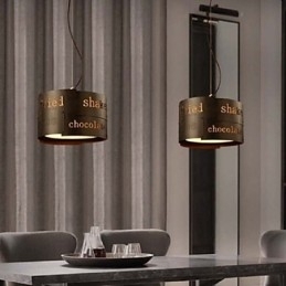 LOFT Moderne Mode Nordic Kunst Creatieve Stoffen Hanglamp Café Lamp Hanglamp Dia 35cm