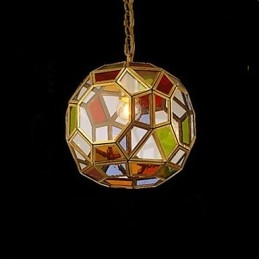 Porch Lamp LightsBalkonlamp Exotische Kleine Koperen Kroonluchter